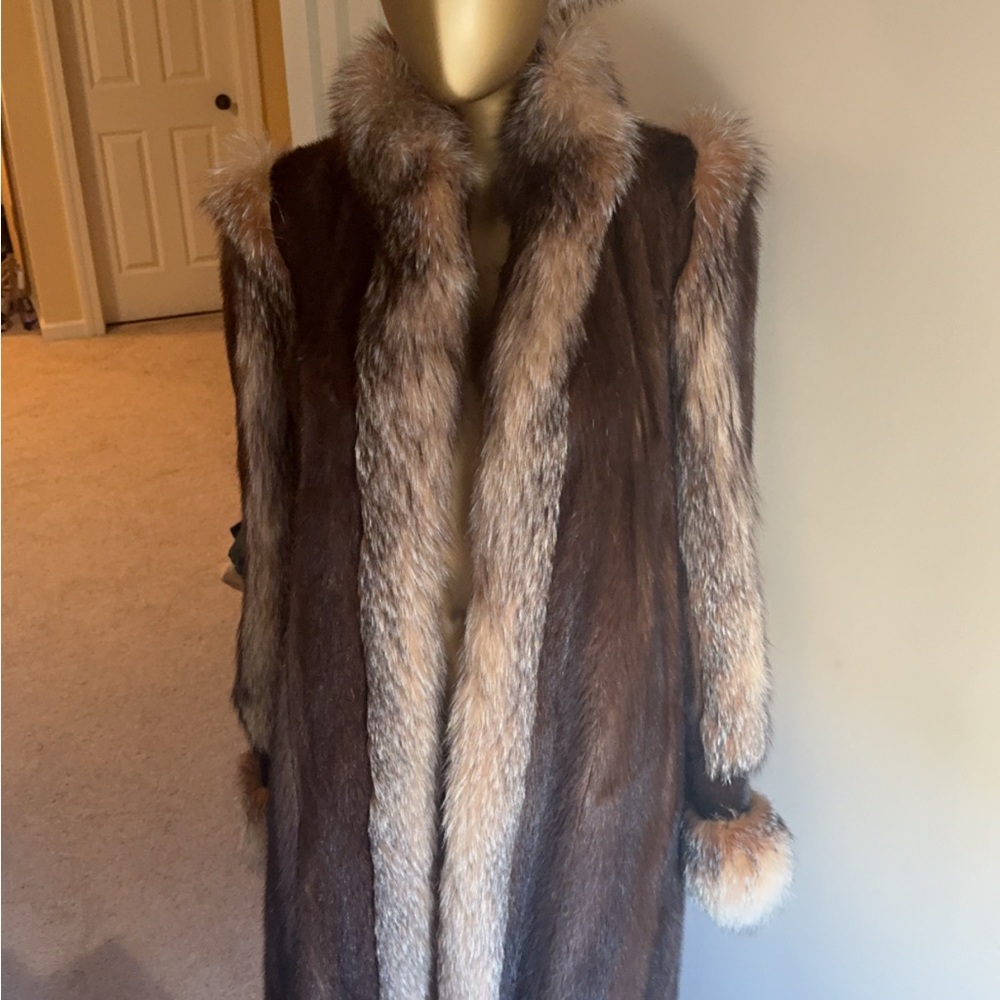 Luxurious Brown Fur Coat